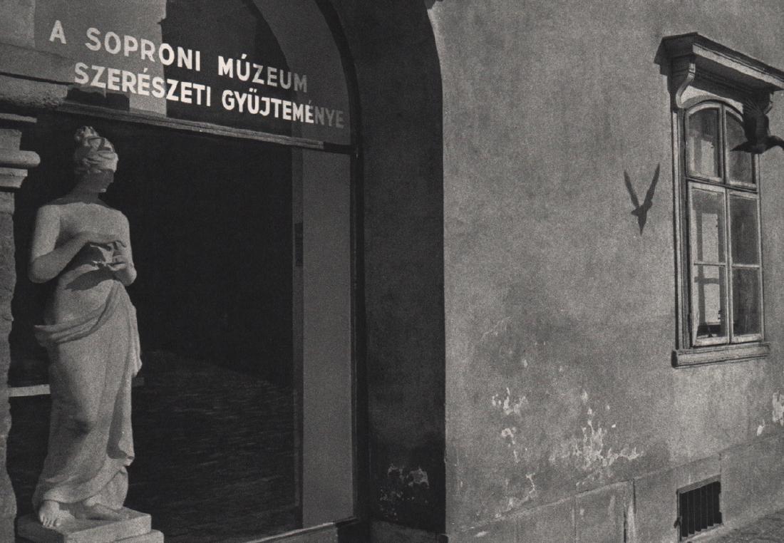 ANDRE KERTESZ - Sopron, Hungary: Artist: ANDRE KERTESZ Print Title: Sopron, Hungary, June 1971 Medium: Sheet-Fed Gravure Printing Date: 1972 Printed in France Image size approx. 9.25 x 6.75 inches Andre Kertesz(1894-1985) born Kertes