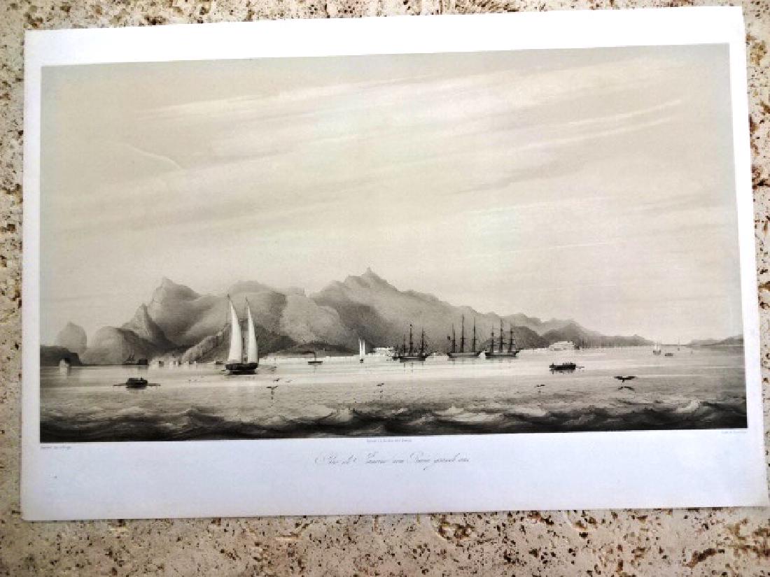 1847 Adalbert Fine Tinted Litho Rio de Janeiro (1 of 2)