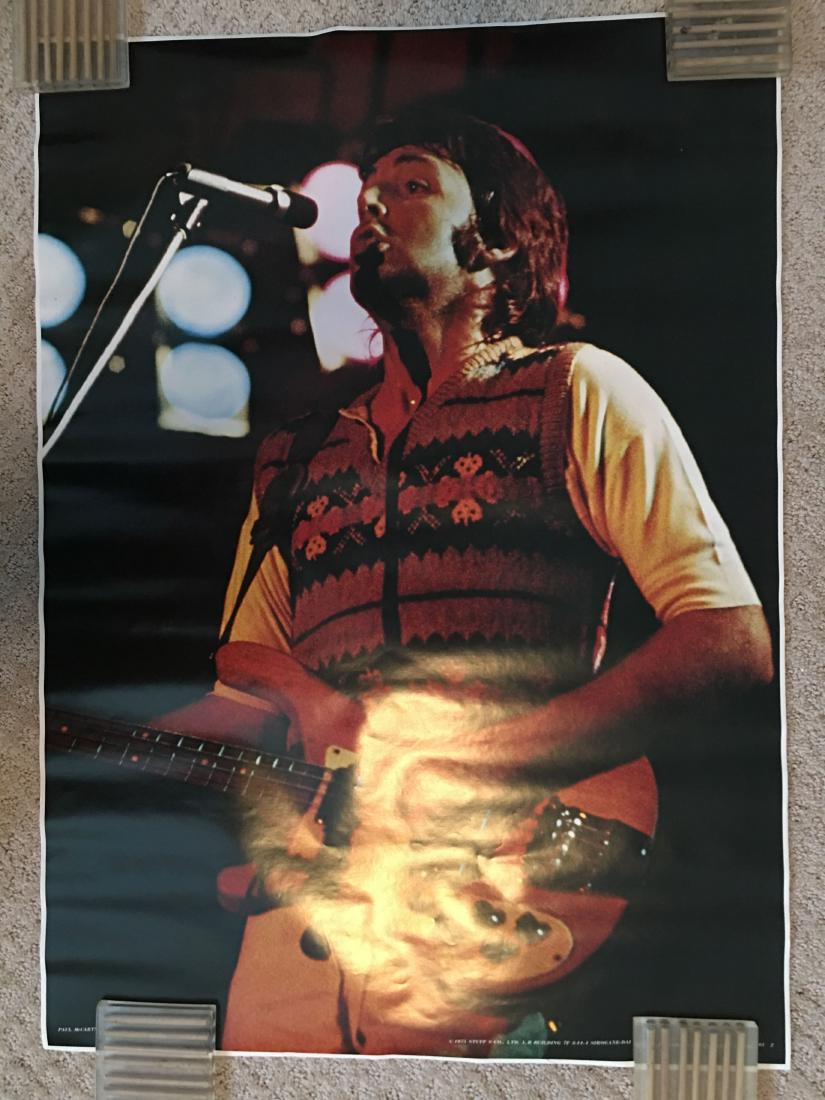 Paul McCartney -1975 - Stuff & Co: Paul McCartney -1975 - Stuff & Co. MOST POSTERS IN THIS SALE ARE NEW OLD STOCK - AND STILL SEALED! PURCHASED FROM A HEAD SHOP THAT CLOSED IN THE 1970's. We have multiple dozens of each of these poster