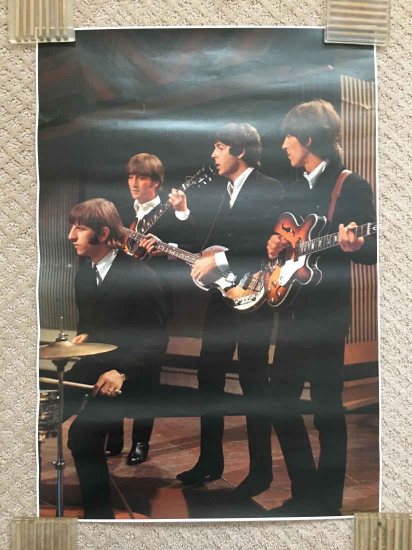 RARE - LOT OF 21 BEATLES POSTERS! ! ! (1 of 10)