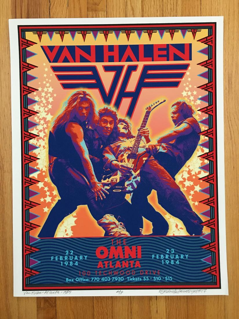 DAVID BYRD - Van Halen - Signed Artists Proof (1 of 1)