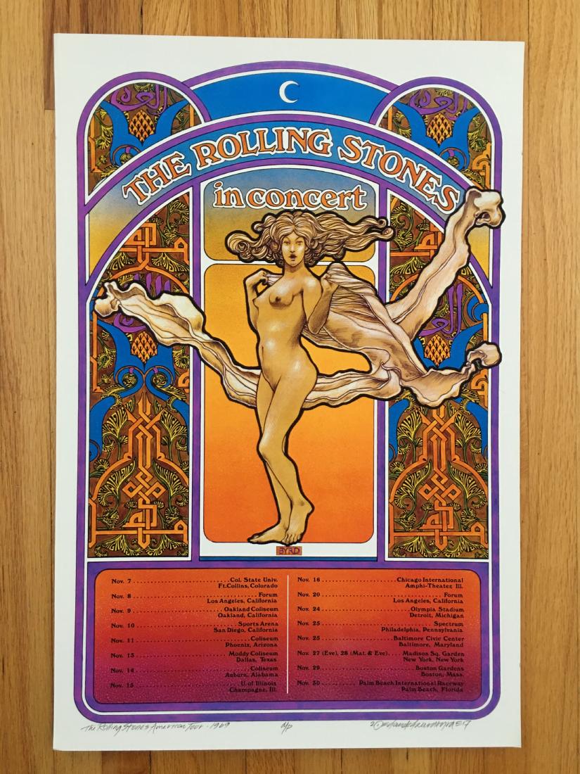 DAVID BYRD - Rolling Stones Altamont Concert - Signed (1 of 1)