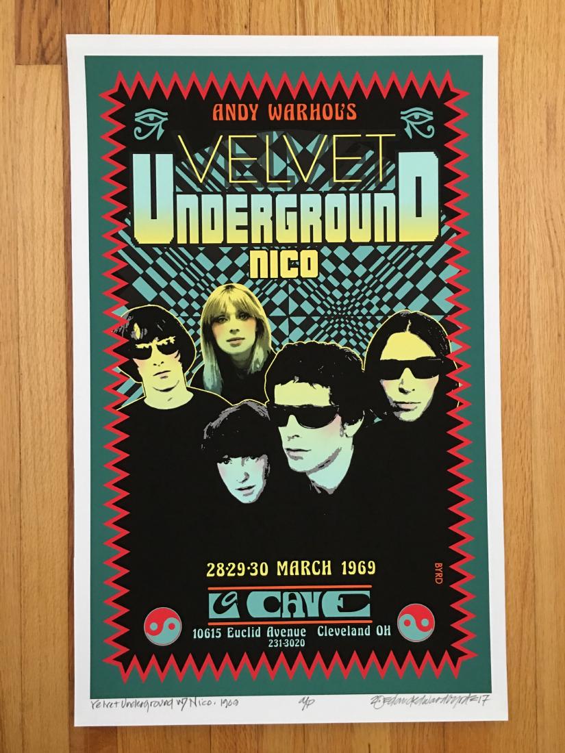 DAVID BYRD - Andy Warhol’s Velvet Underground with Lou (1 of 1)