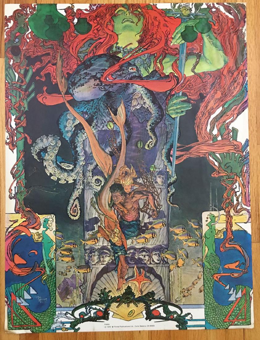 FANTASY ART - by MW KALUTA - 1977: FANTASY ART - by MW KALUTA - 1977. Portal Publications. MOST POSTERS IN THIS SALE ARE NEW OLD STOCK - AND STILL SEALED! PURCHASED FROM A HEAD SHOP THAT CLOSED IN THE 1970's. We have multiple dozens of