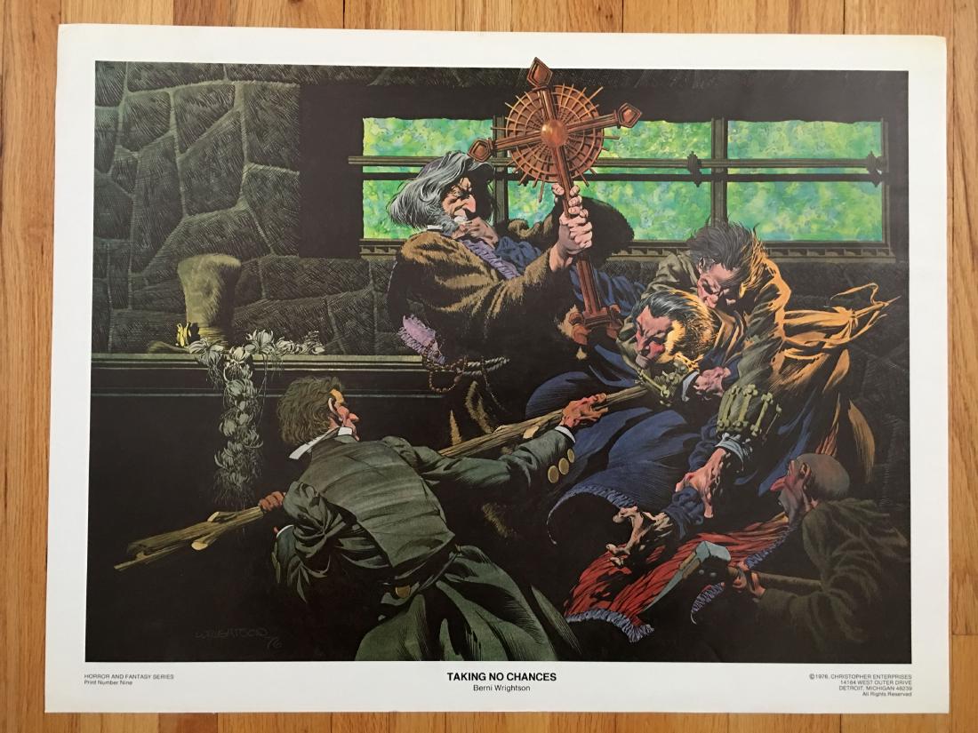 FANTASY ART - BERNI WRIGHTSON - 1976 (1 of 1)