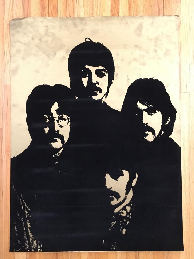 RARE - GOLD FOIL - OVERSIZED - BEATLES (1 of 1)