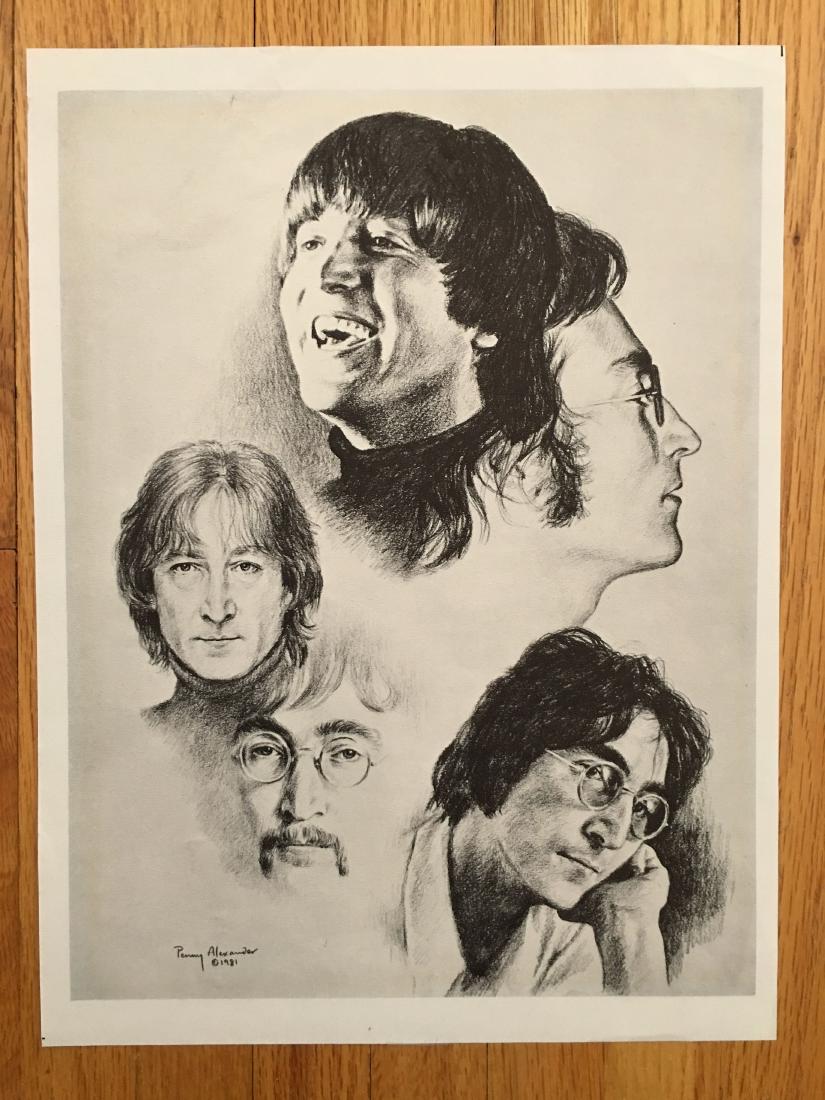 BEATLES - JOHN LENNON - PENNY ALEXANDER - 1981 (1 of 1)