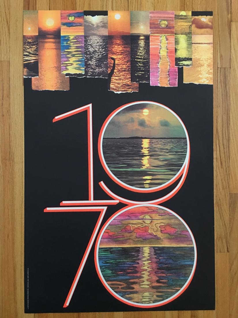 1970 - THE POSTER ! Pandora Productions: 1970 - THE POSTER ! Pandora Productions. Celebrating the year after Woodstock ! MOST POSTERS IN THIS SALE ARE NEW OLD STOCK - AND STILL SEALED! PURCHASED FROM A HEAD SHOP THAT CLOSED IN THE 1970's. We