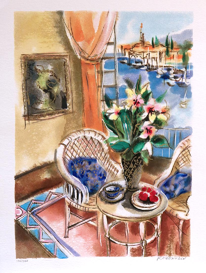 Vase and Fruit by Michael Rozenvain (Limited Edit.) (1 of 6)