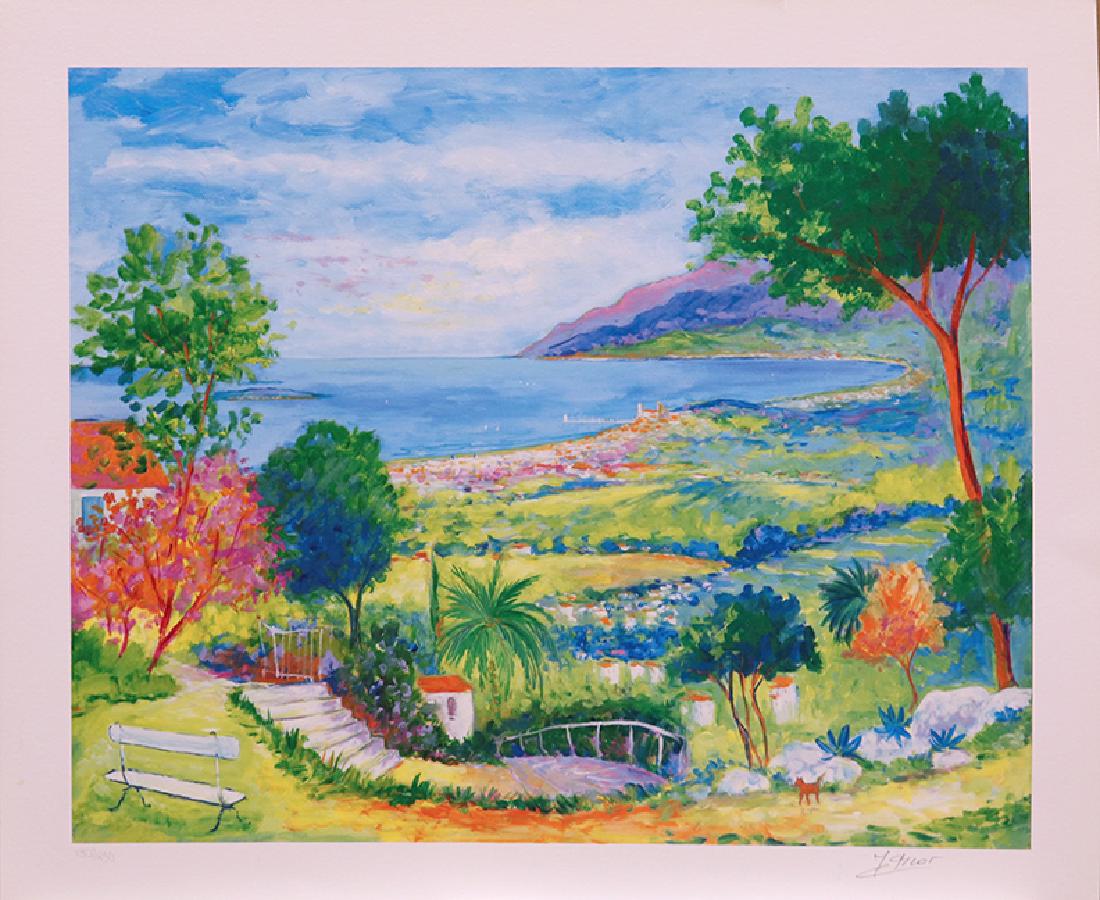 L’Escalier du Jardin by Picot (Limited Edit. Serigraph) (1 of 4)