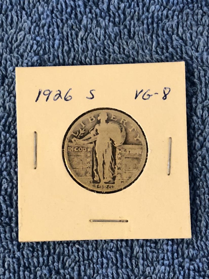 4 Nice Standing Liberty Quarters. (1 of 8)