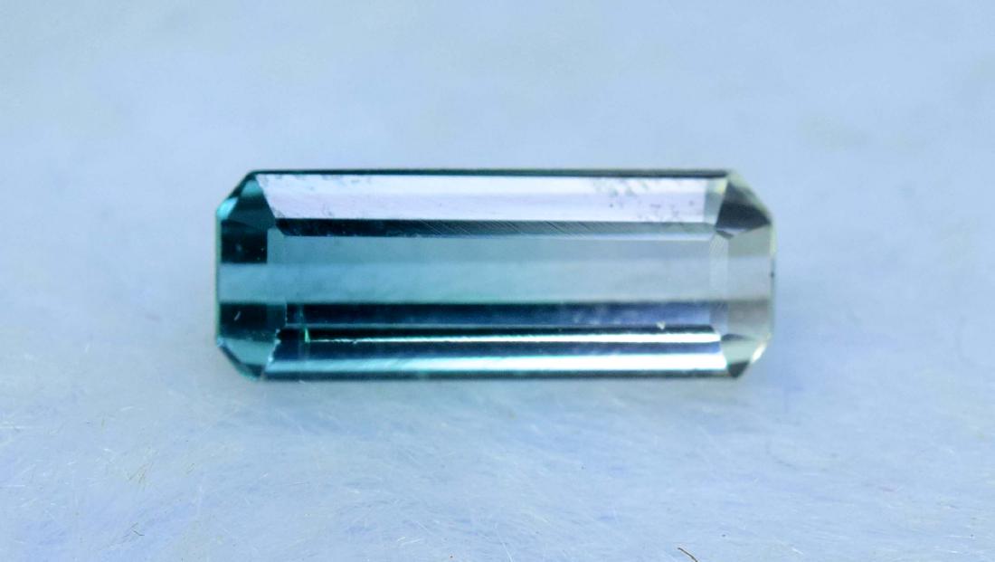 1.75 carats bi-color tourmaline loose gemstone (1 of 6)