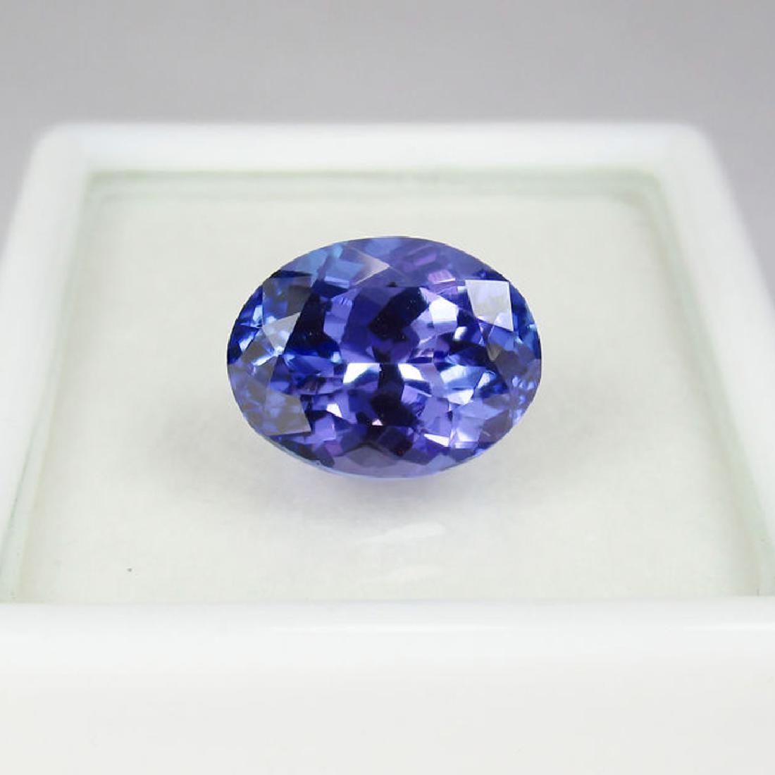 3.05 Ctw  IGI Certified Natural Loose Oval Tanzanite (1 of 6)