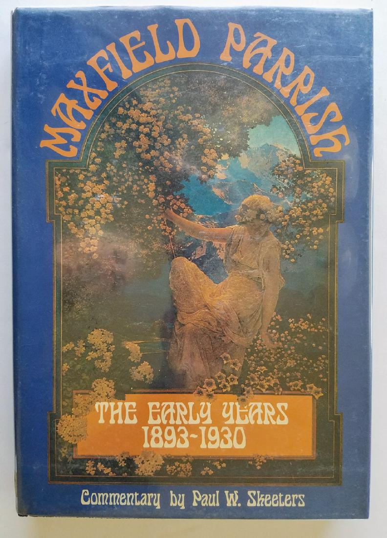 Signed Letter & Label Maxfield Parrish The Early Years (1 of 6)