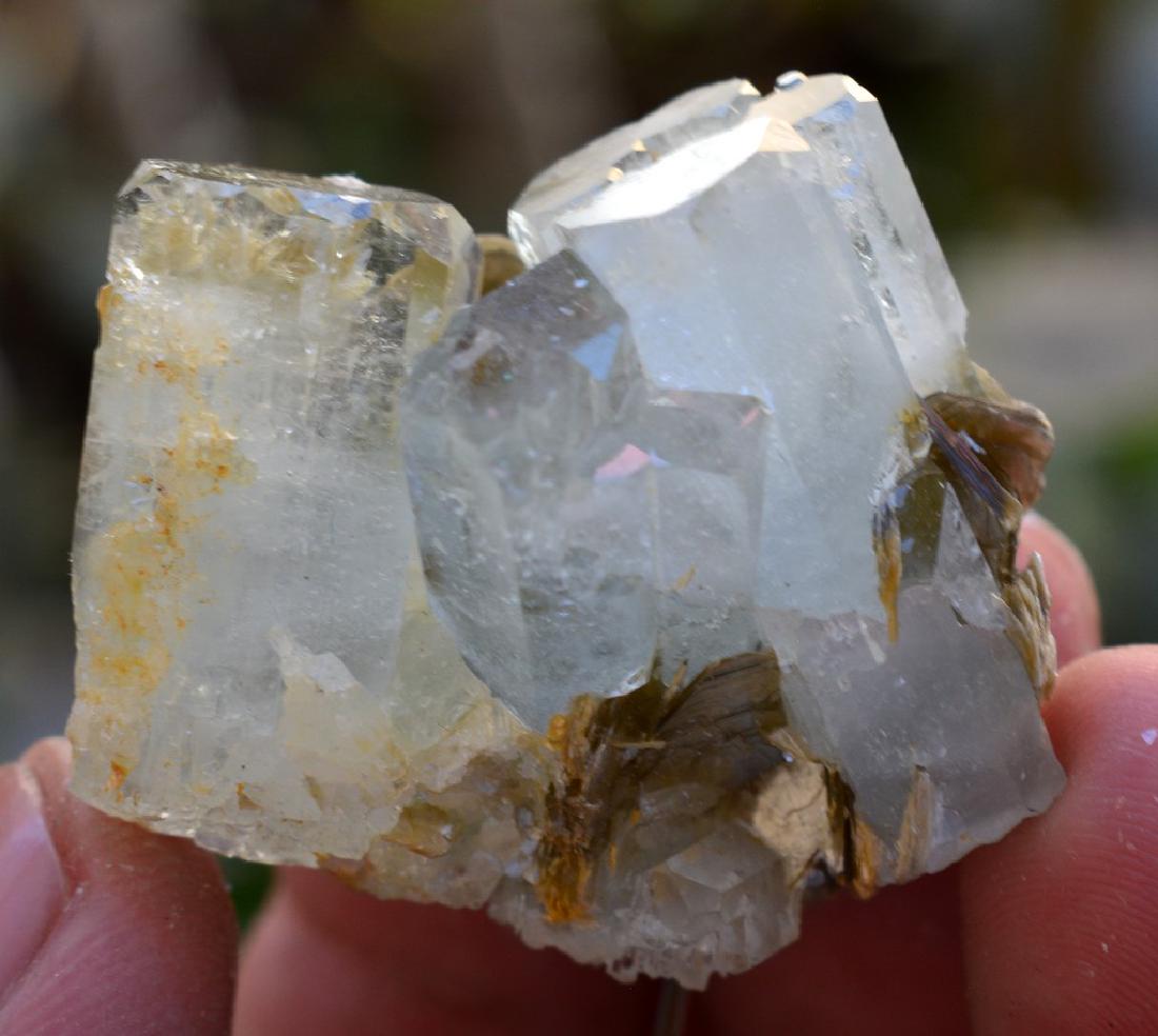 Natural Aquamarine Specimen With Mica (1 of 3)