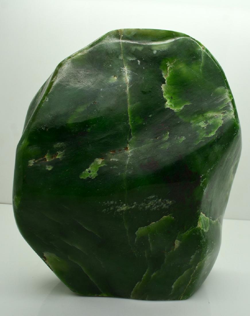 Emerald Green Translucent Nephrite Jade Tumble (1 of 5)