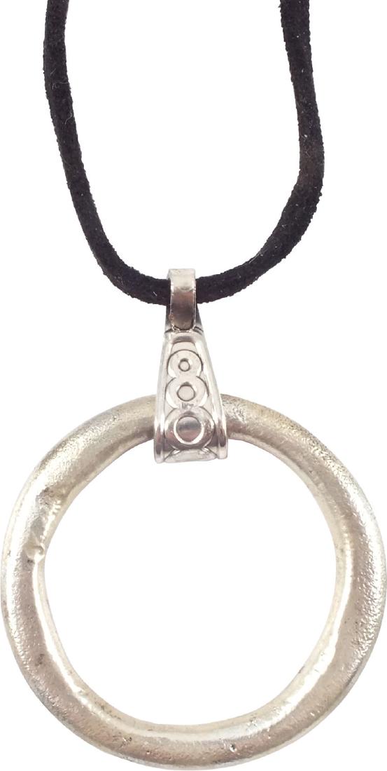 CELTIC PROSPERITY RING NECKLACE 400-100 BC (1 of 3)