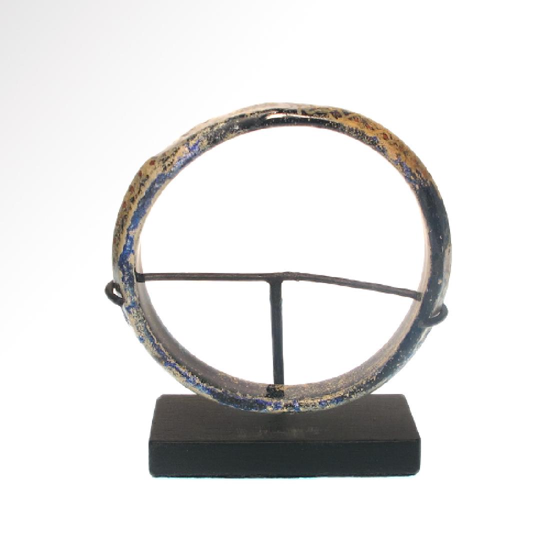 Rare Viking Painted Glass Bracelet, c. 9th-10th Century (1 of 5)