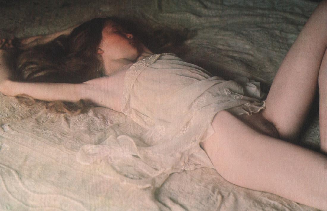 DAVID HAMILTON - Brighter than Morning Light: Artist: DAVID HAMILTON Print Title: Brighter than Morning Light Medium: Color Photo-Lithograph From a Limited Edition Folio (1140/2500) Printing Date: 1974 Printed: West Germany Image Size: approx. 8.