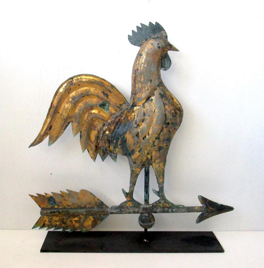 Excellent Early Rooster Weathervane (1 of 10)