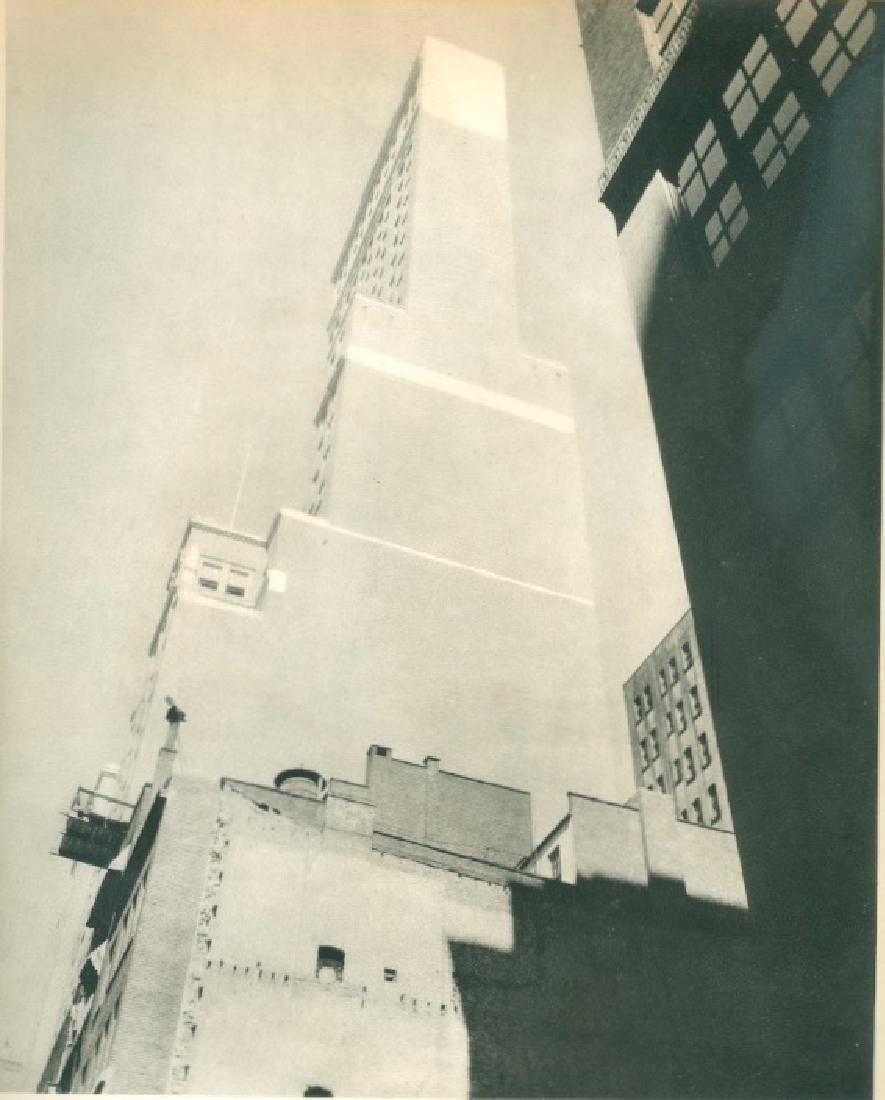 CHARLES SHEELER - New York: Charles Sheeler - New York Origin: France Date/Period: 1930 Materials: Sheet-Fed Gravure Size: 7.75x9.25" Gravure by Charles Sheeler mounted on a 14x17" archival board. Charles Sheeler was a painter o