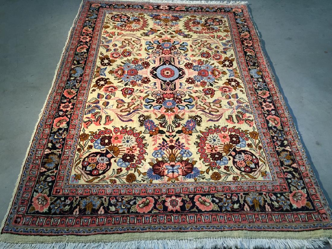 Rare Persian Bidjar Masterpiece Rug 3.8x5.3 (1 of 8)