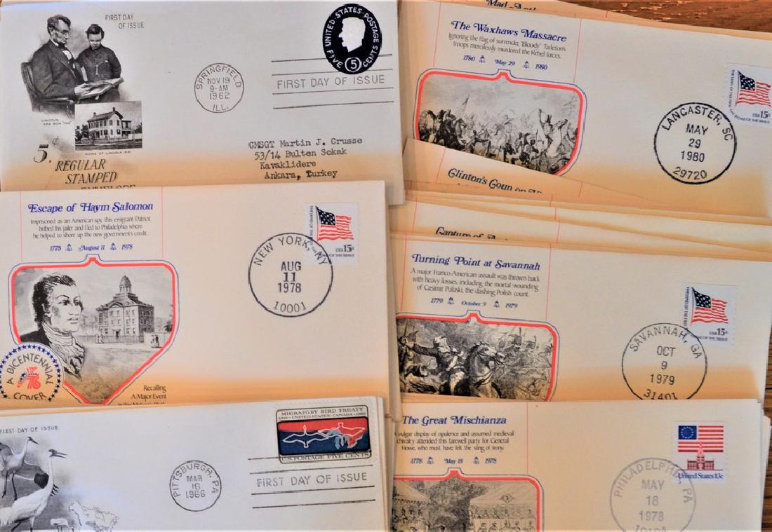 1960's & 1970's 350+ First Day Issue Stamp Collection (1 of 4)