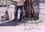 Hand-signed Lithograph Ari Gradus Afternoon Stroll - 3