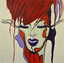 Meisje met rood haar II Signed Painting