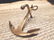 Brass Nautical Ships Boat Anchor Paperweight - 3