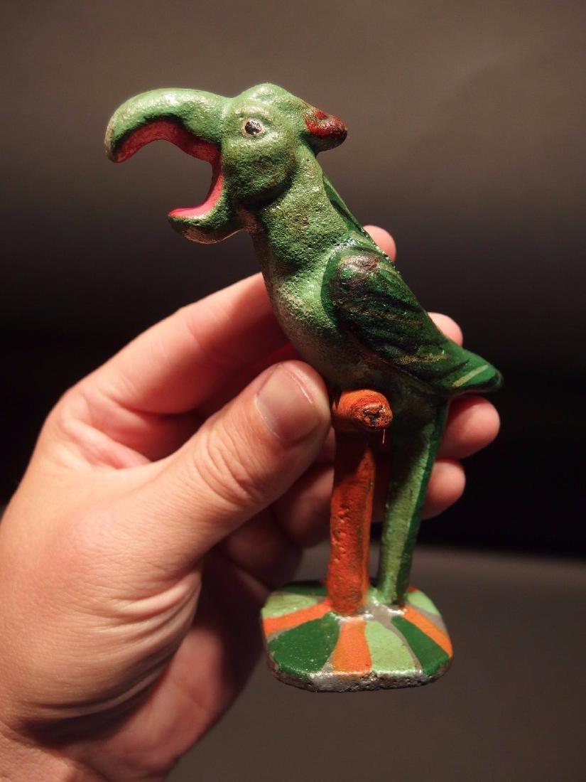 Cast Iron Parrot Beer Bottle Opener bar tool (1 of 10)