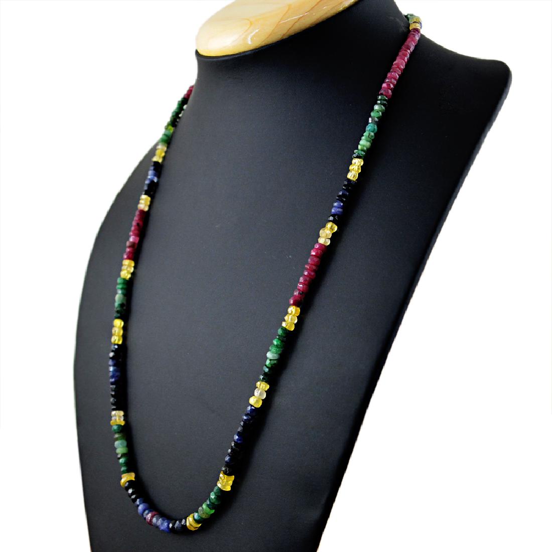 Sterling Silver Ruby Emerald Citrine & Sapphire (1 of 4)