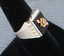 Sterling Silver Black Onyx Diamond Large Men's Ring - 2