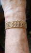 Sterling Silver 24K Vermeil Diamond Bracelet, 1ctw - 9