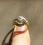 19K Gold Diamond Cluster Ring, .75ctw - 3
