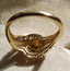 19K Gold Diamond Cluster Ring, .75ctw - 5
