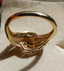 19K Gold Diamond Cluster Ring, .75ctw - 9