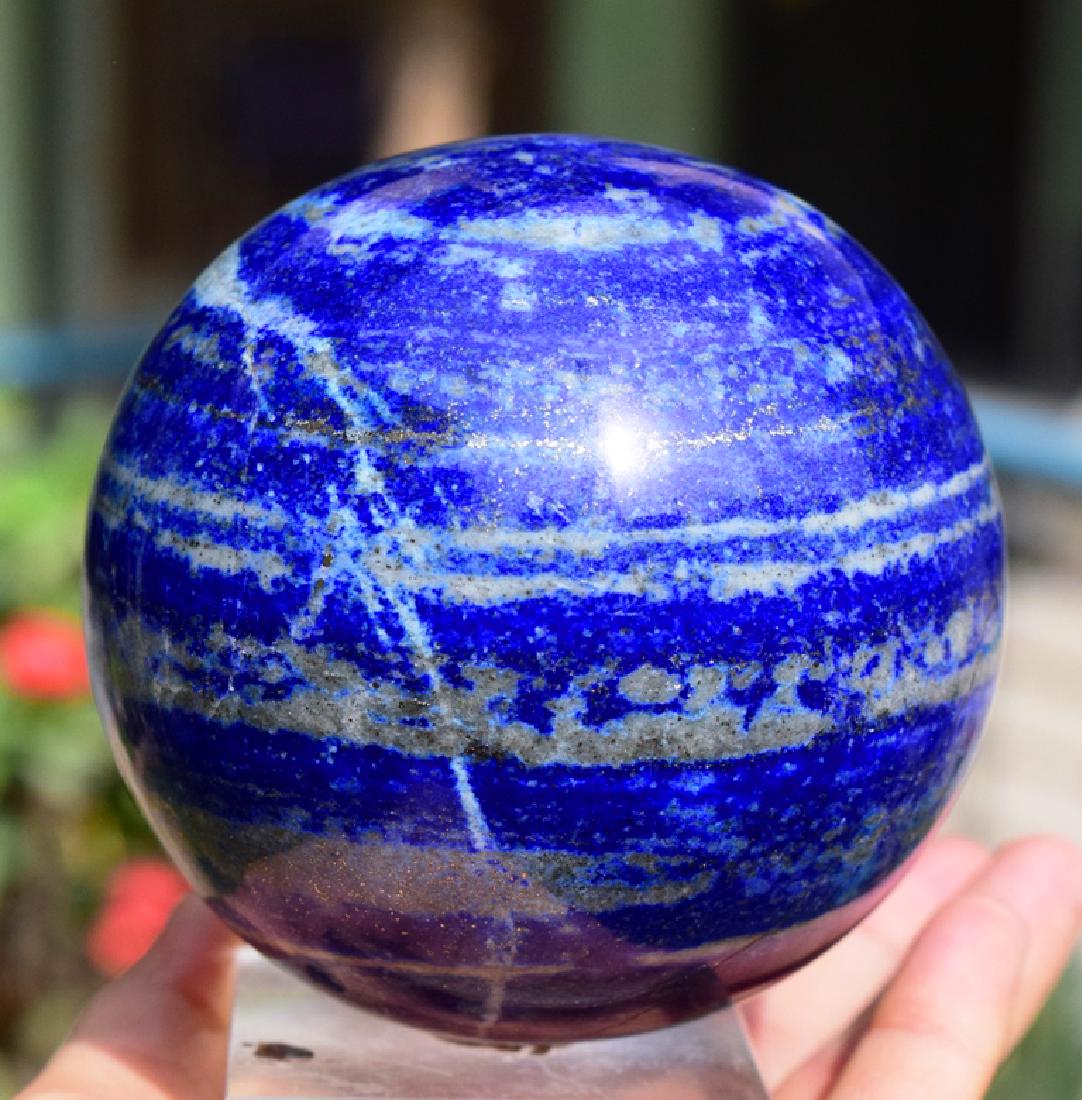 Top Grade Natural Lapis Lazuli Sphere (1 of 5)