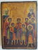 LATE 18th CENTURY ANTIQUE GREEK ICON OF SELECTED SAINTS