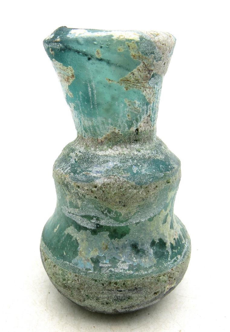 Ancient Roman / Byzantine Glass Flask (1 of 3)