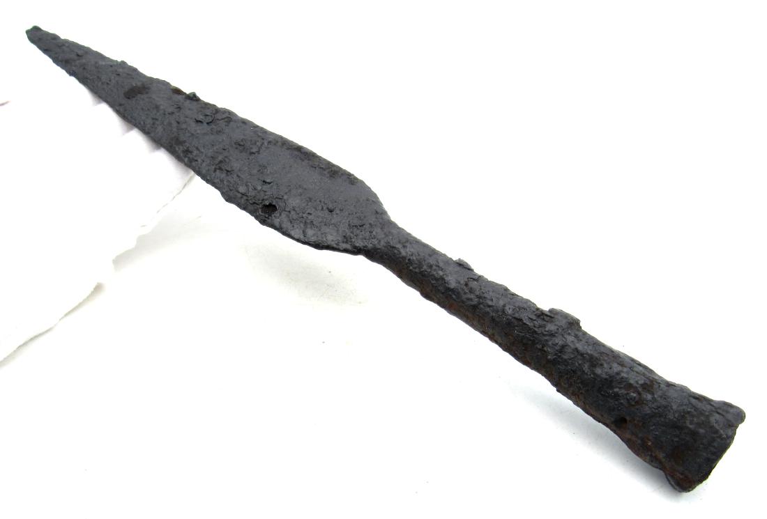 Ancient Roman Iron Cavalry Socketed Spear (1 of 3)