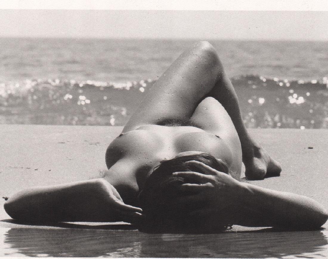 LUCIEN CLERGUE - Nude, Camargue, 1971: Artist: LUCIEN CLERGUE Print Title: Nude, Camargue, 1971 Medium: Photo-lithograph Printing Date: 1985 Printed in France Image Size: 6.5 X 4.5 inches Lucien Clergue ( August 14, 1934 – November 15, 2