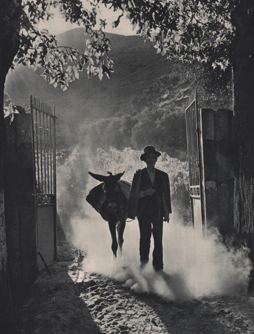 BERT HARDY - The Port Harvest, 1951: Artist: BERT HARDY Print Title: The Port Harvest, 1951 Medium: Sheet-Fed Gravure Printing Date: 1952 Printed in France Image Size: 8 x 10.5 inches Bert Hardy (1913-1995) was a documentary and press ph