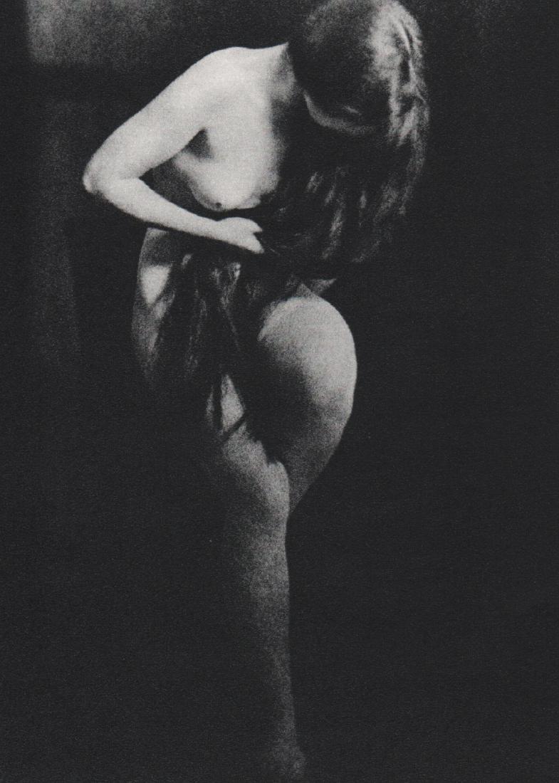 HEINRICH KUHN - Nude: Artist:HEINRICH KUHN Print Title: Nude Medium: Sheet-fed Gravure Printing Date: 1972 Printed in Switzerland Image Size: 4.75 X 6.25 inches Heinrich KuhnCarl Christian Heinrich Kühn (1866-1944) was an