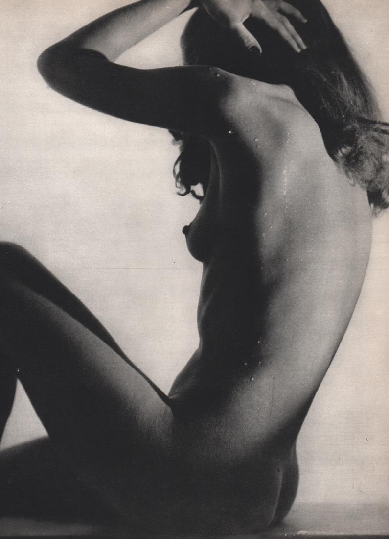 LUCIEN LORELLE - Nude: Artist: LUCIEN LORELLE Print Title: Nude Medium: Sheet-fed Gravure Printing Date: 1960 Printed in France Image Size: 7 x 9.5 inches Lucien Lorelle (1894-1968) was one of the great photographers of th