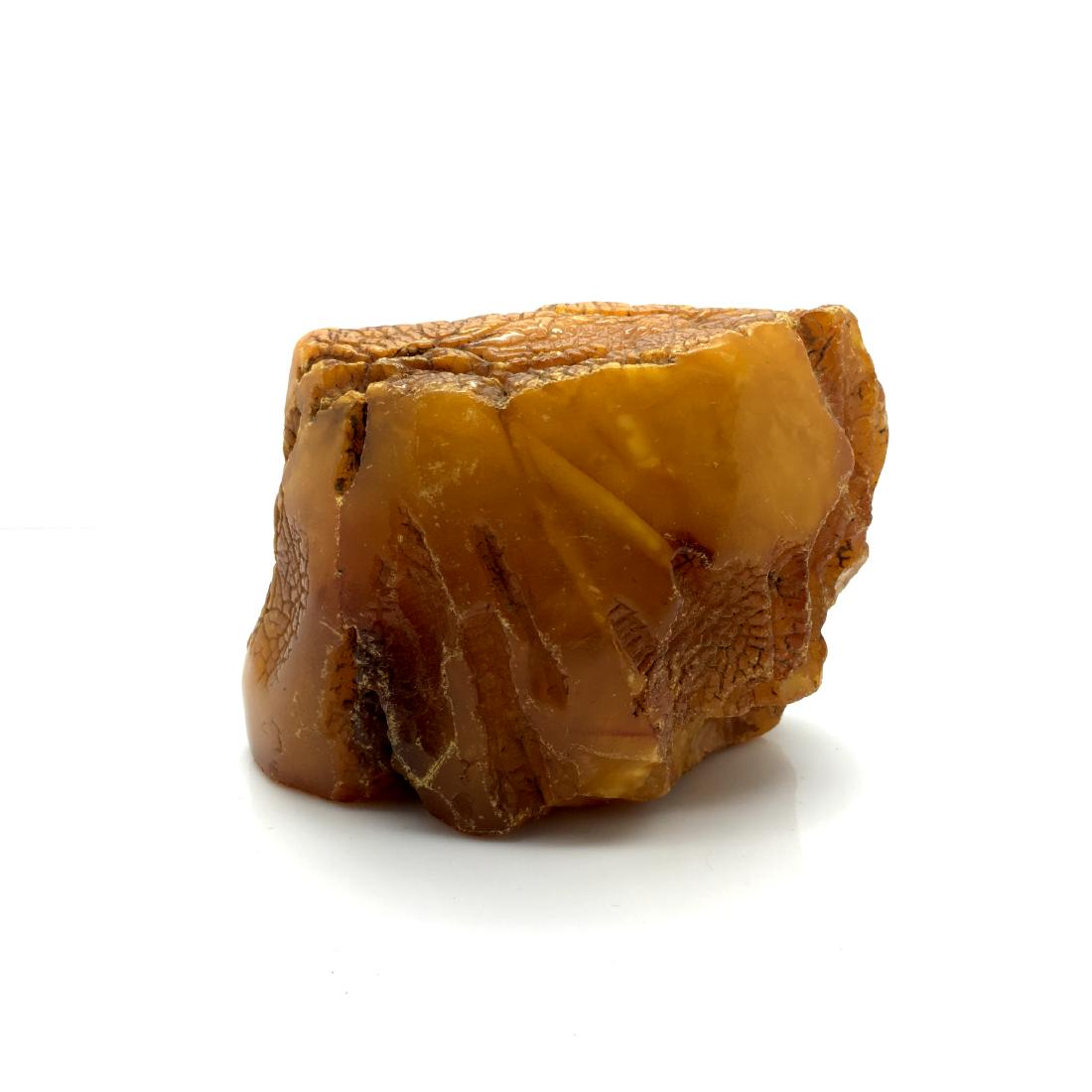 Old Baltic Amber Stone Dark Egg Yolk Cognac Colour (1 of 10)