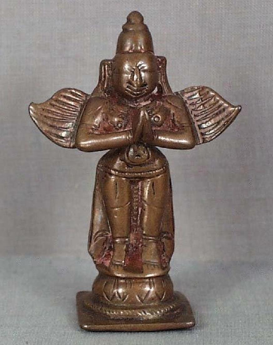 Antique Indian Bronze Garuda Vehicle of Vishnu (1 of 6)