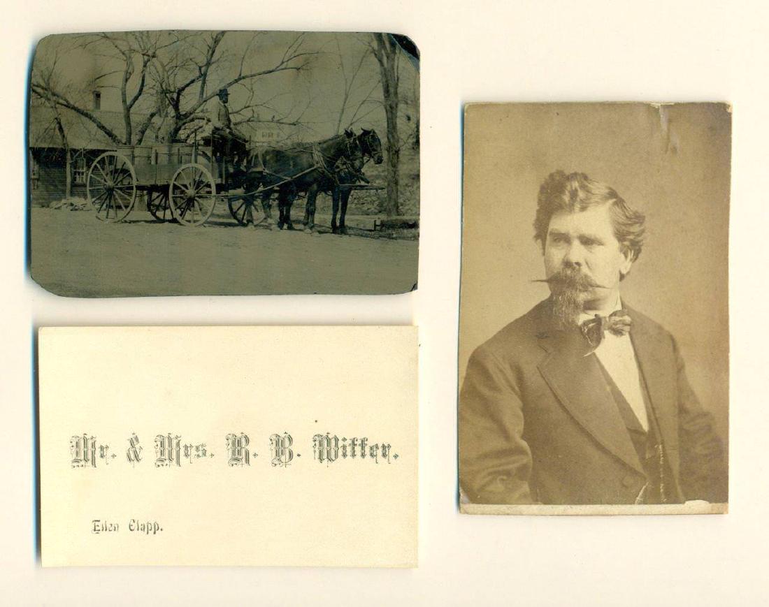 Lot 3 1870 Riley B Witter Occupational Teamster Windham (1 of 5)