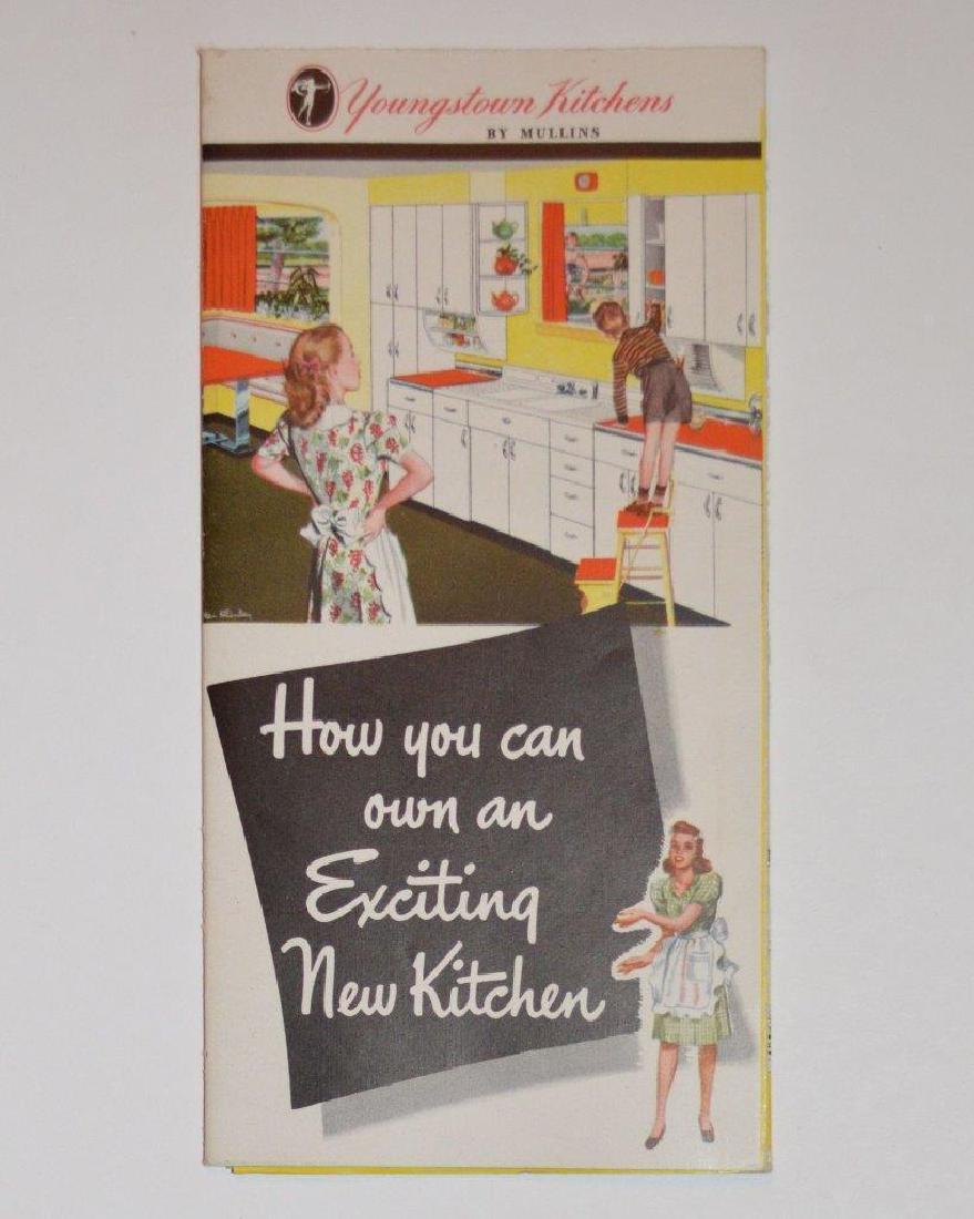1950 Graphic Architecture Ad Youngstown Kitchen Cabinet (1 of 3)