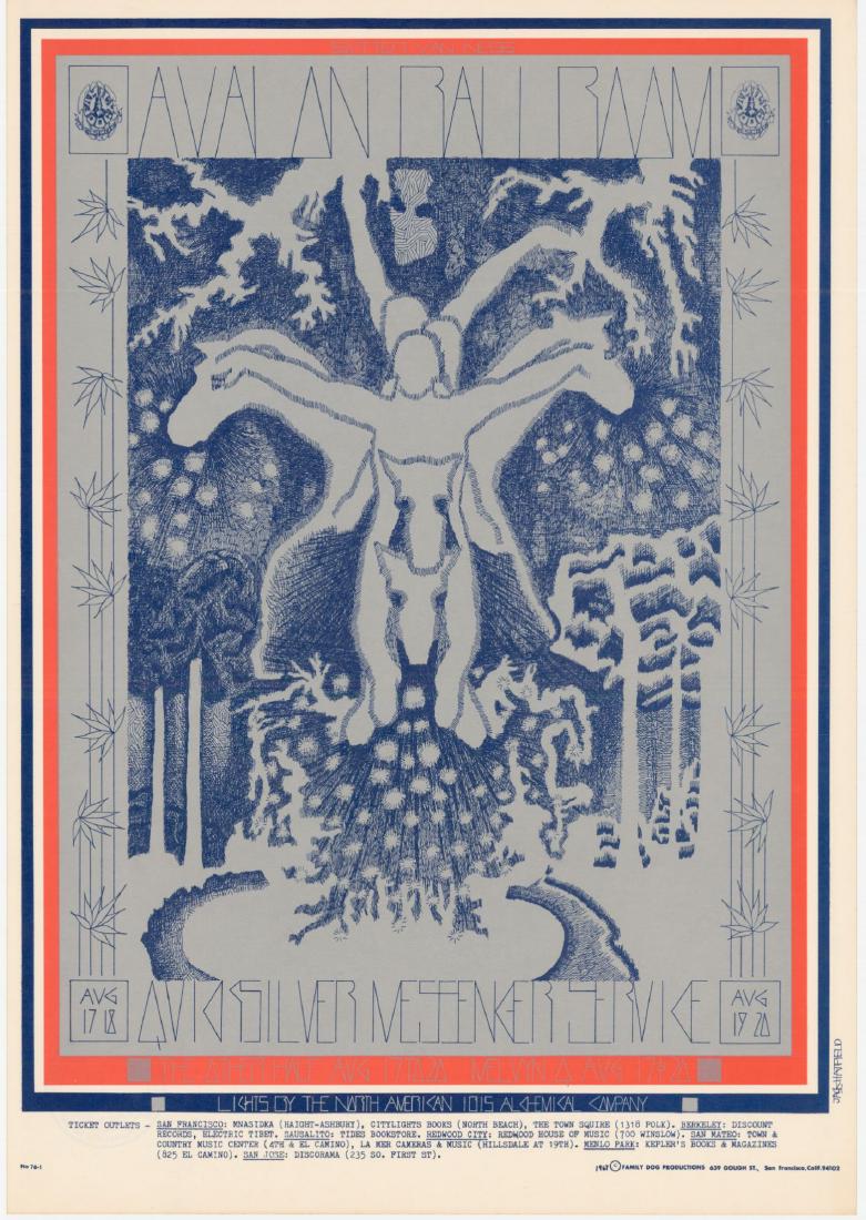 1st Edition - FD 76 - Avalon Ballroom 8/17-20/67 (1 of 1)